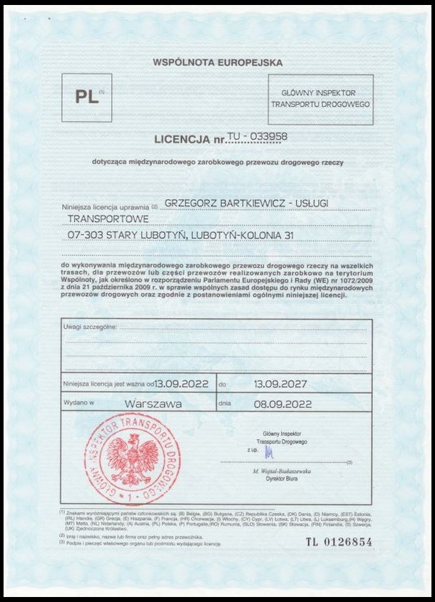 Licencja